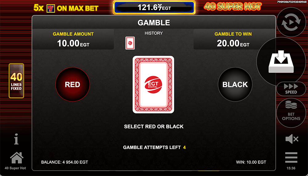 Режим Gamble Режим Gamble
